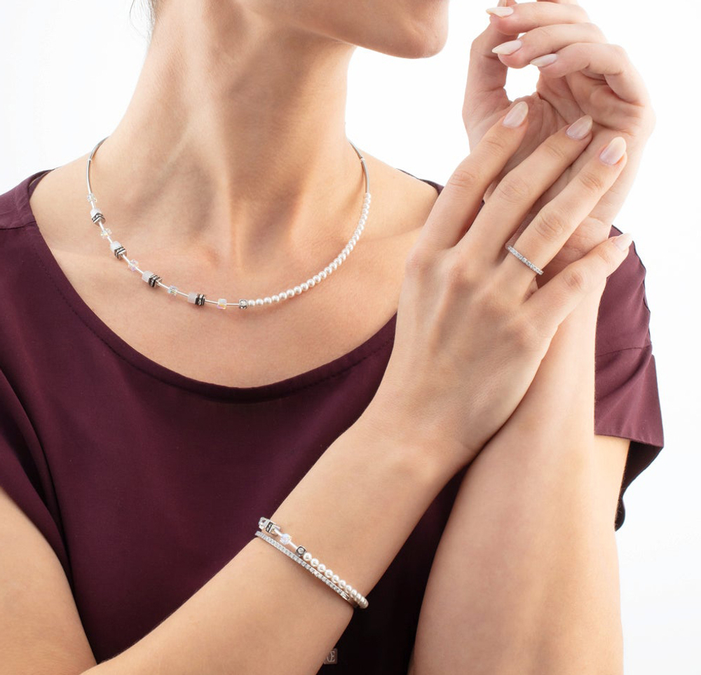 Браслет Coeur de Lion Crystal-Silver 0146/32-1817 17