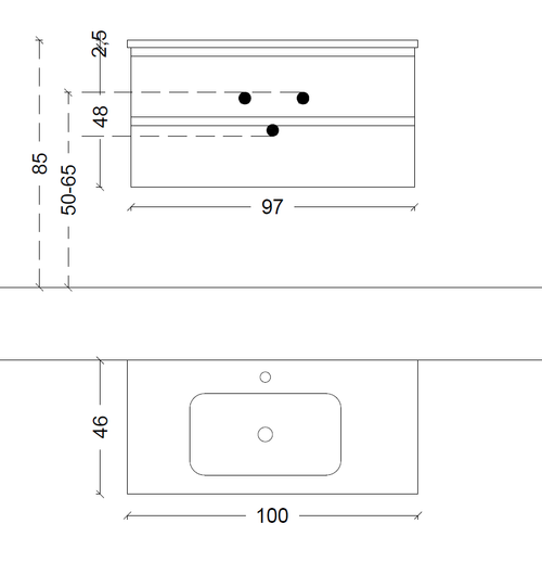 Armadi Art Тумба CAPOLDA 100 light wood