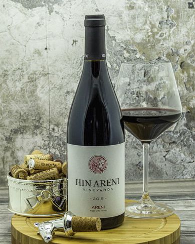 Вино Hin Areni Красное Сухое 2016 г.у. 14% 0,75 л, Армения