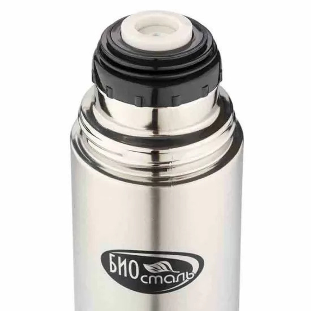 Термос Biostal (0,5 литра), 2 пробки, стальной
