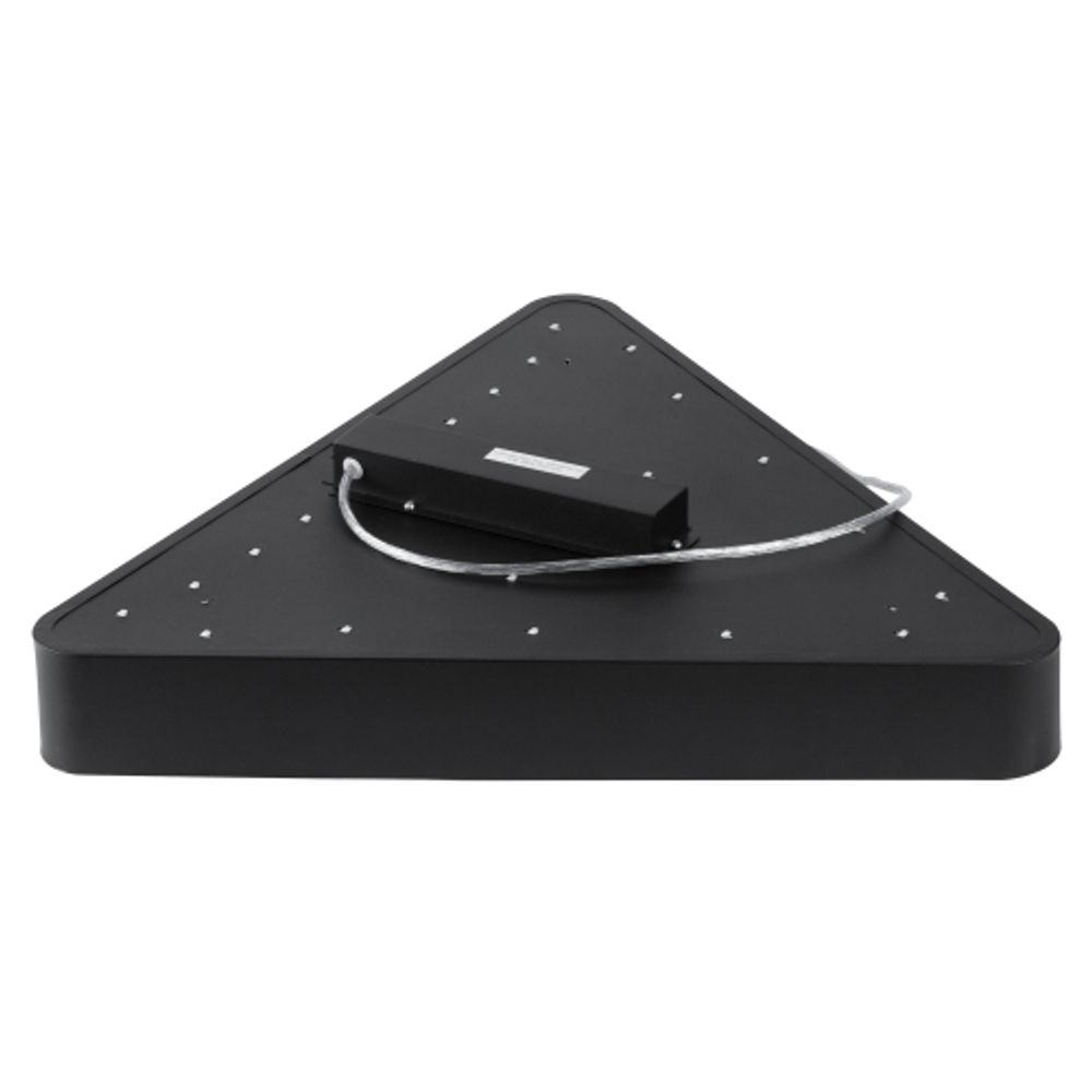 Светильник LED ЭРА Geometria SPO-151-B-40K-030 Delta 30Вт 4000К 3000Лм IP40 600*600*80 черный подвесной