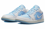Кроссовки Jordan Air Jordan 1 Low "Ice Blue" (Женская размерная сетка)