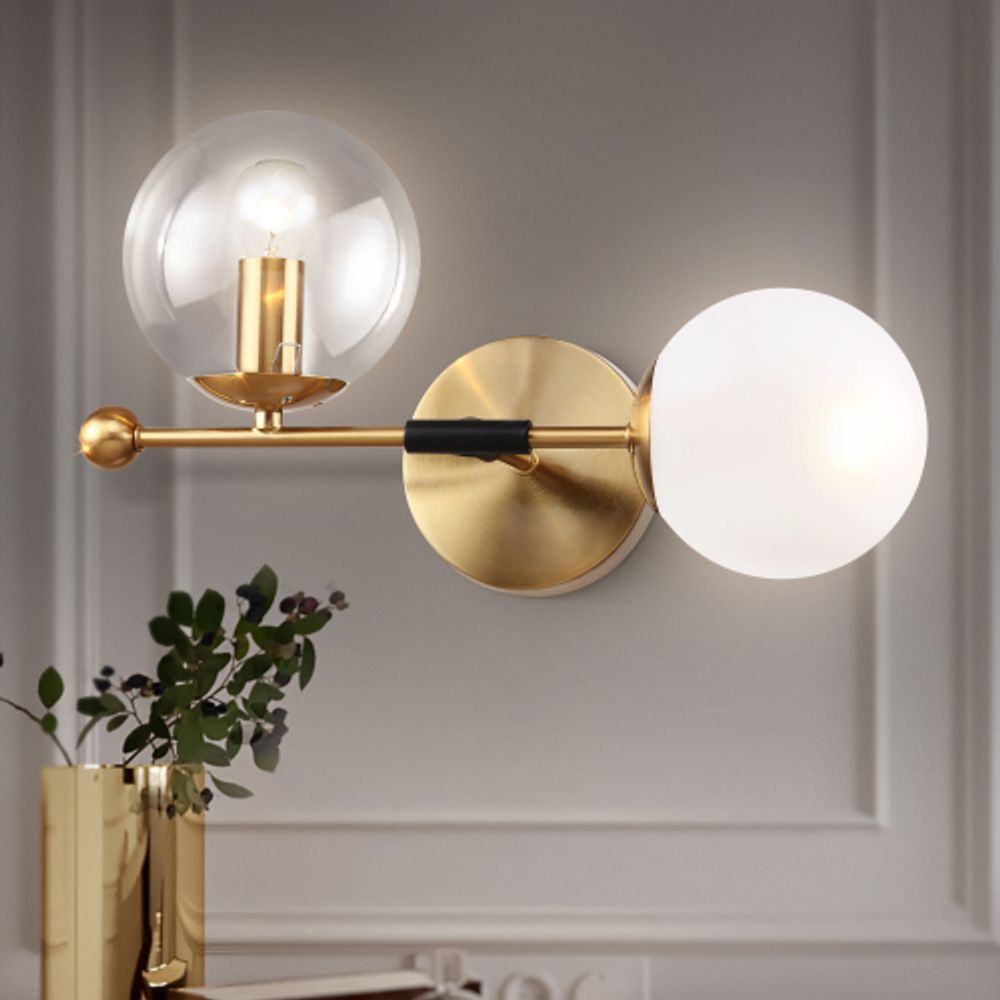 Бра светильник Rivoli Darlene 3145-402 настенный 2 х Е14 40 Вт модерн | Rivoli