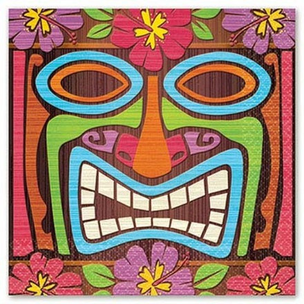 Салфетки Гаваи тотем 33 см 16 шт.