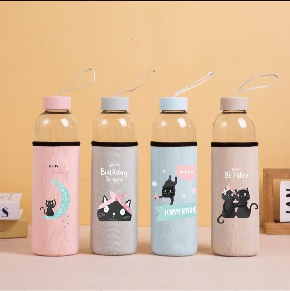 GAEM Бутылка, 500 мл, L6,5 W6,5 H22 см, 4в.