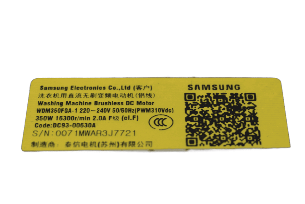 Двигатель DC93-00630A стиральной машины Samsung