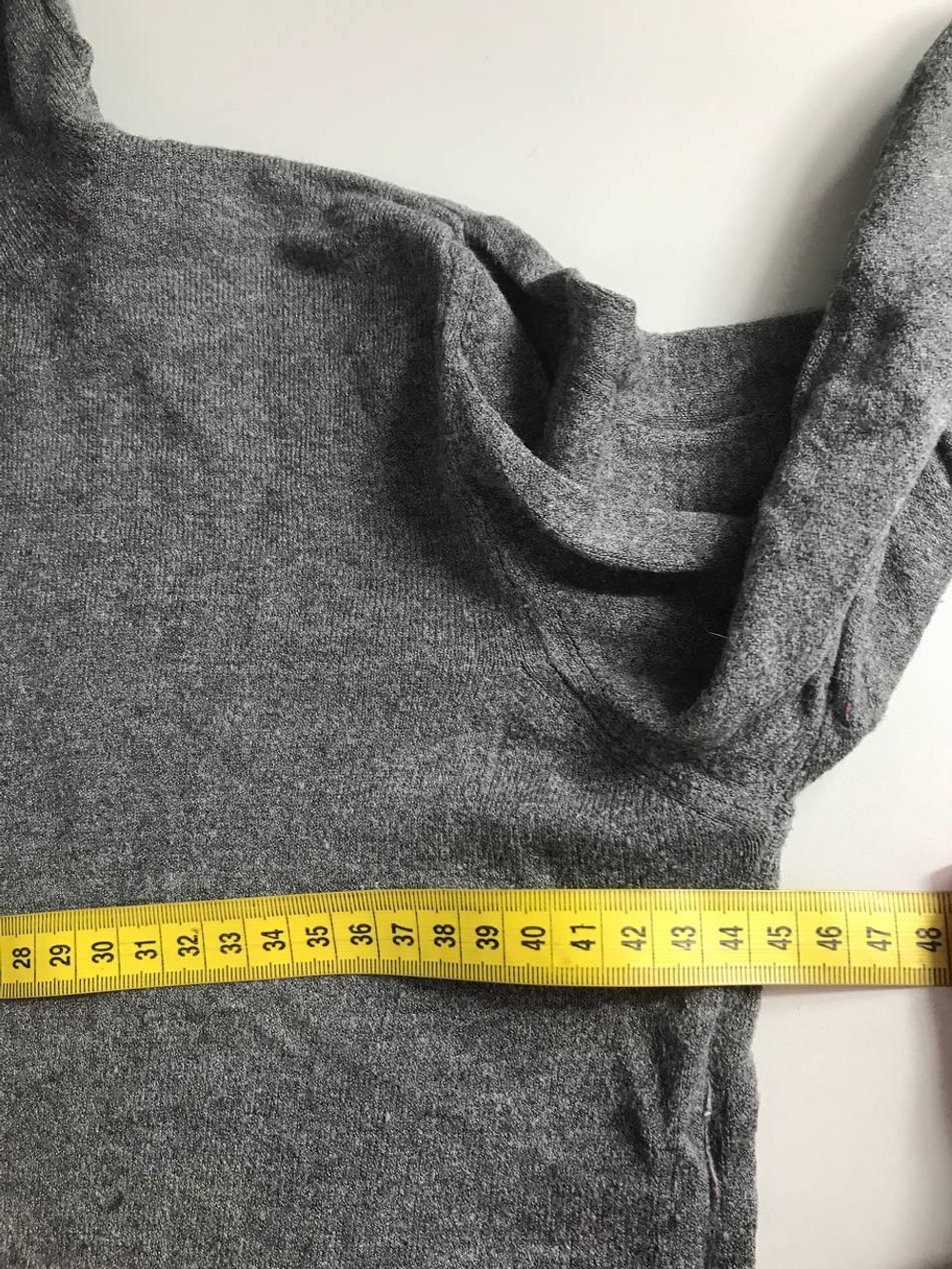 Водолазка в рубчик базовая, маркировка M, визуально на 46 размер