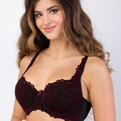 Simona M 802 Бархат бордо