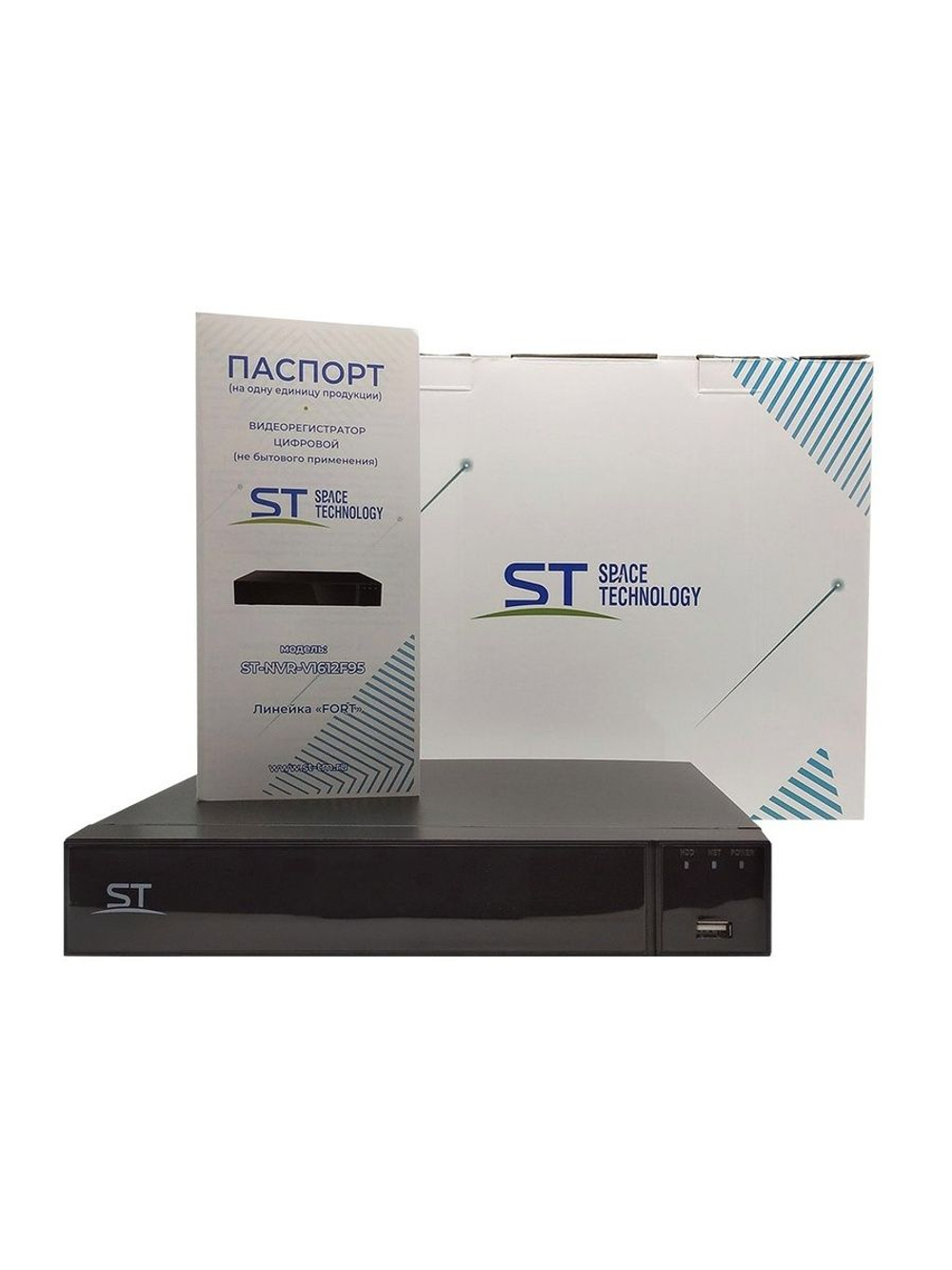 Видеорегистратор IP ST-NVR-V1612F95 16-канальный PRO до 12Mp 1 HDD FORT