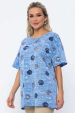 Блуза Тори (джинс) Б13518-20М LT Collection