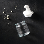 Банка для сыпучих продуктов с керамической крышкой Зайка, 230 мл