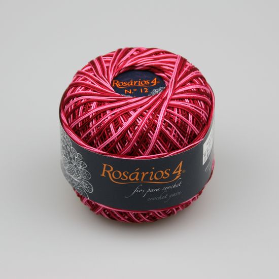 Пряжа ROSARIOS 4 Хлопок мерсеризованный принт № 12 (100% мерсеризованный хлопок)