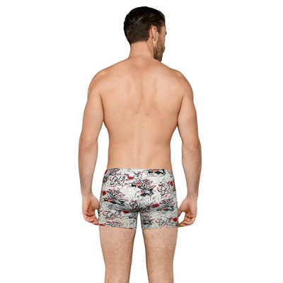 Мужские трусы-боксеры с оригинальным принтом Doreanse Doberman (Размер: M) (Цвет: серый)