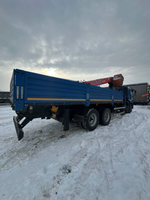 Строительные подъемные машины (СПМ) 7324* на шасси КамАЗ 65117 6x4 Бортовой с КМУ 732457 (Дизельный,