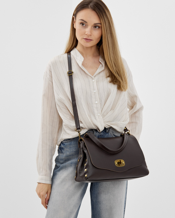 Сумка 980 03 коричневый темный