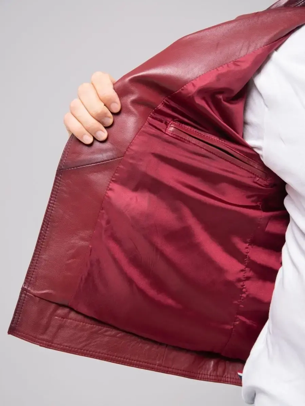 Косуха мужская  кожаная,  куртка мужская