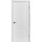 Межкомнатная дверь экошпон ДП 2 white silk