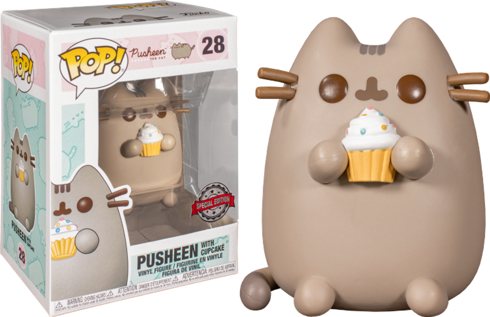 Funko POP Pusheen Pusheen w Cupcake Exc