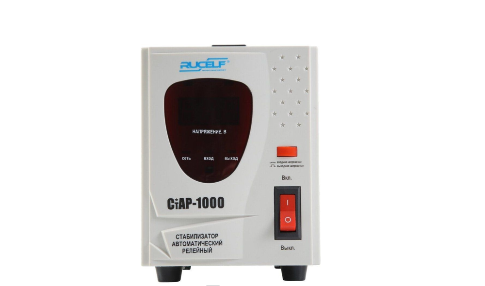 Стабилизатор напряжения RUCELF СТАР-1000 релейный