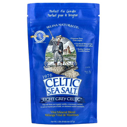Celtic Sea Salt, Light Gray Celtic®, смесь Vital Mineral, 227 г (1/2 фунта)