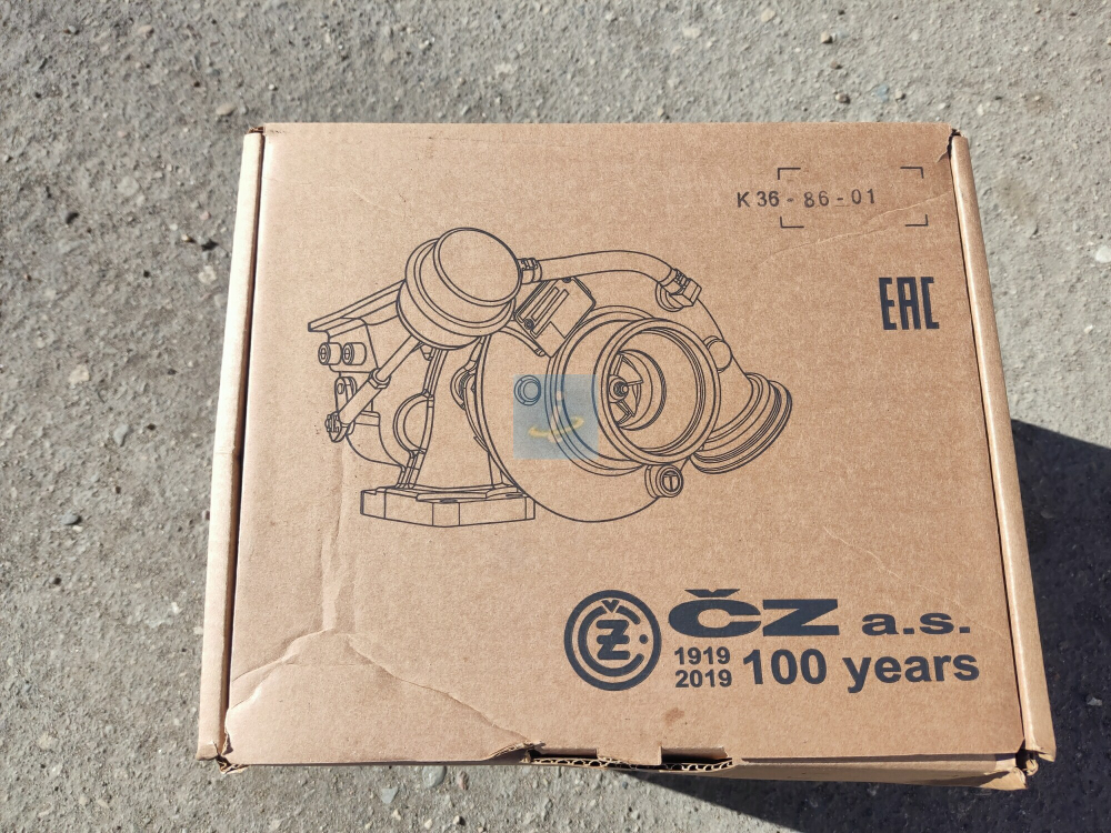 Турбокомпрессор К36-86-01