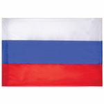 Флаг России 70х105 см без герба BRAUBERG/STAFF (3 штуки в упаковке)