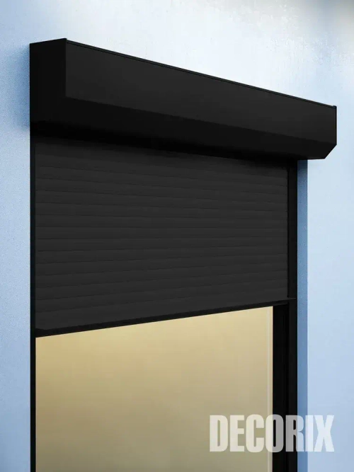 Аэрозольная грунт-эмаль по ржавчине 3 в 1 краска для металла DECORIX 520 мл глянцевая в баллончике черная - комплект 2 шт