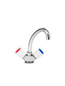 Смеситель кухня Казань 1/2 рез (СМ-733)  без подводки, короткий излив