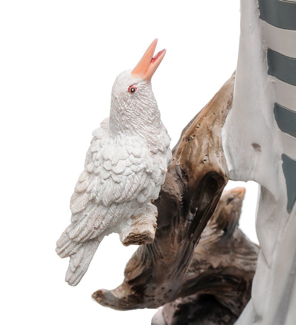 GA-81 Статуэтка «Белый Ангел с воронами»