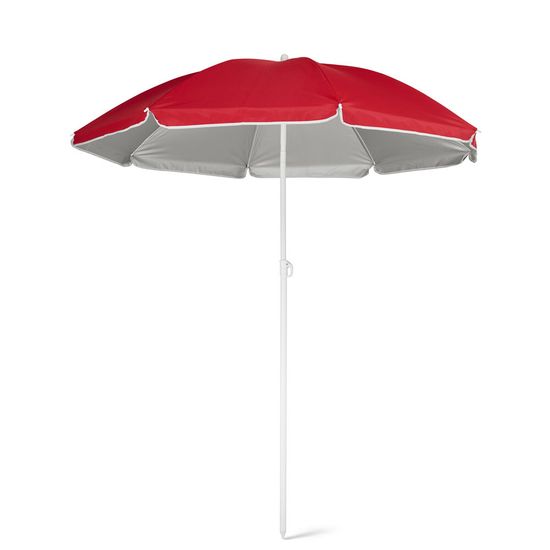 PARANA. Наклонный солнцезащитный зонт 210T с серебряной накладкой