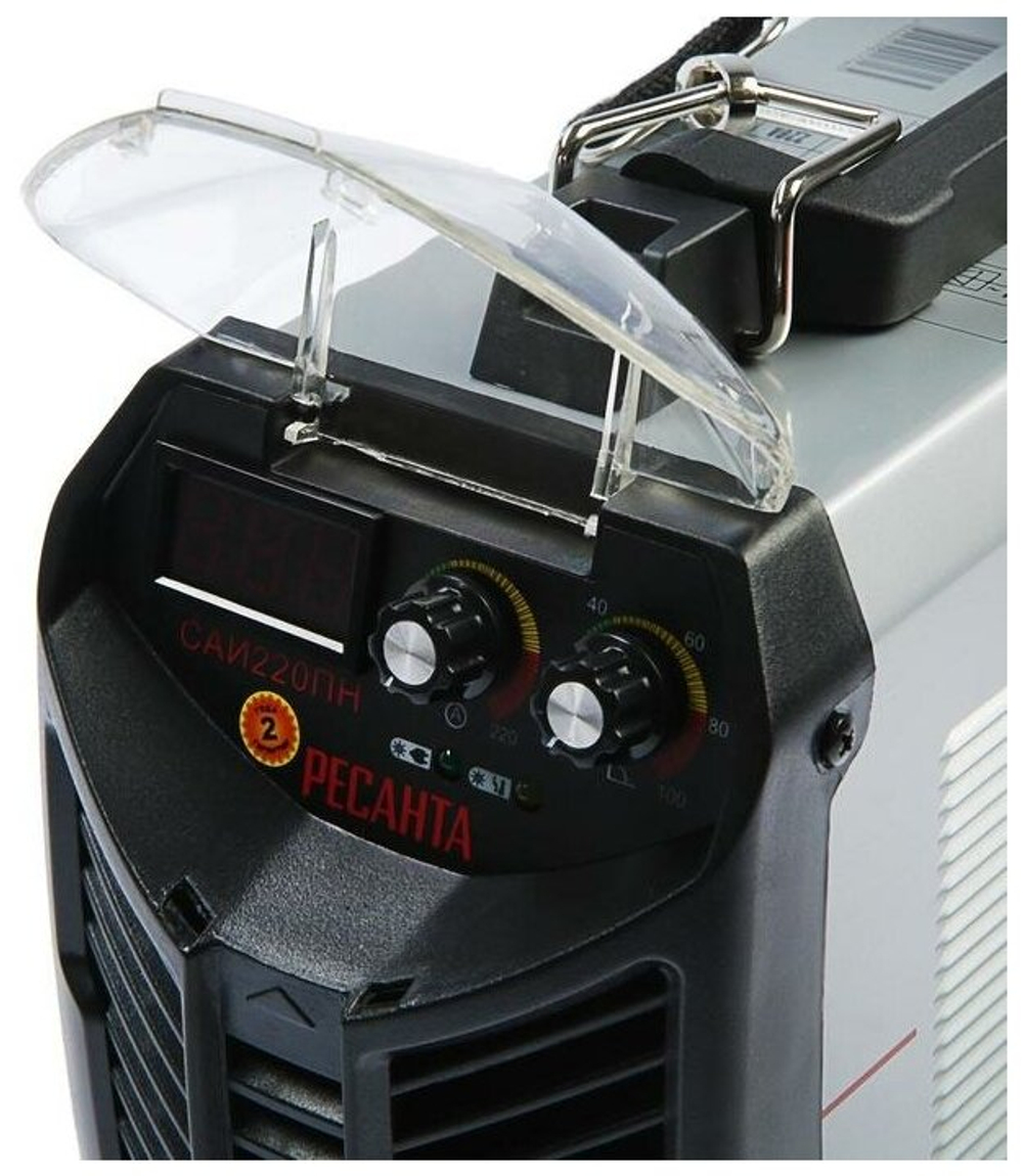 Сварочный аппарат инверторный Ресанта САИ-220ПН (ММА, 220 А, ПВ - 70%)