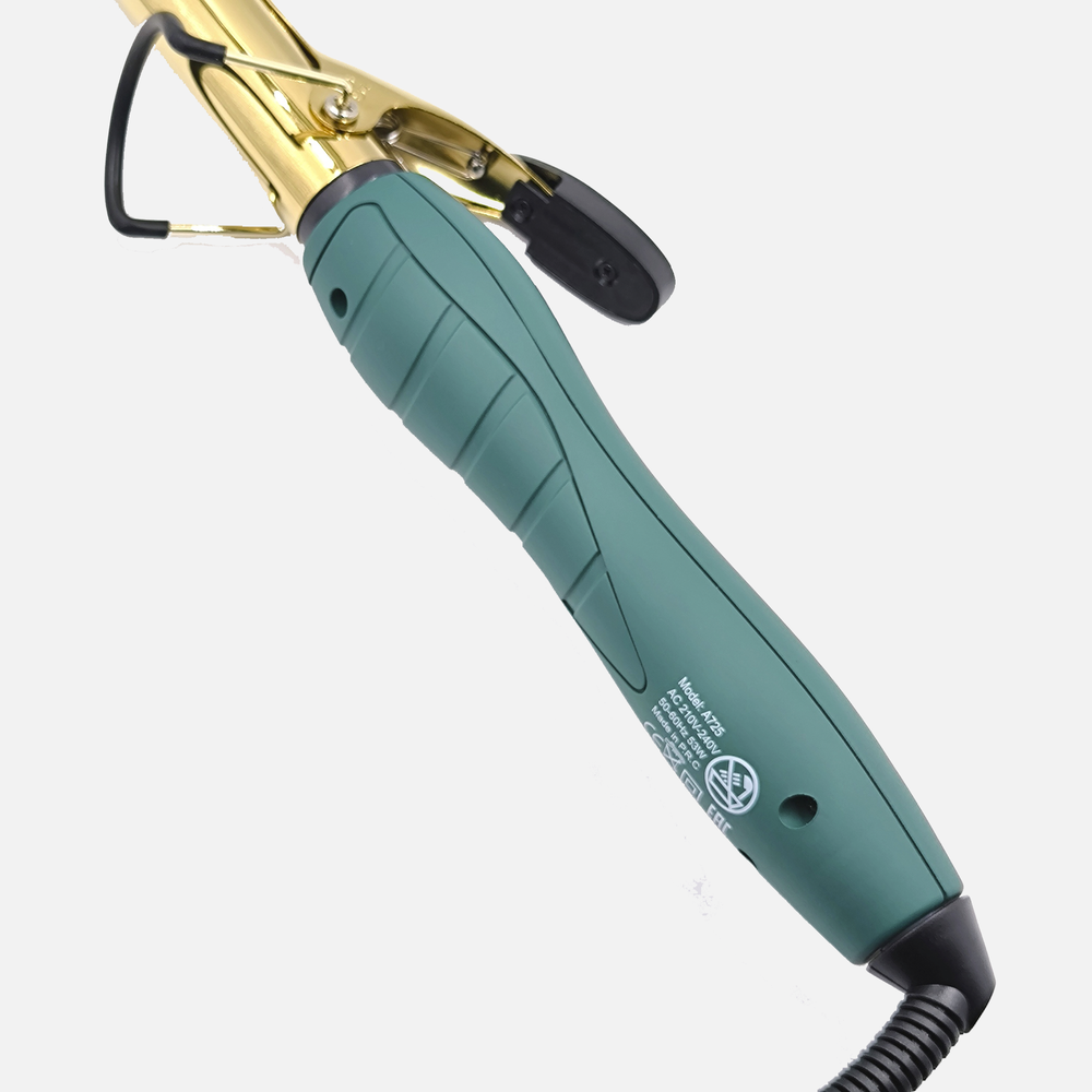 Плойка 25 мм BE-UNI удлиненная A725L GoldTitan золотой титан 80-220ºC