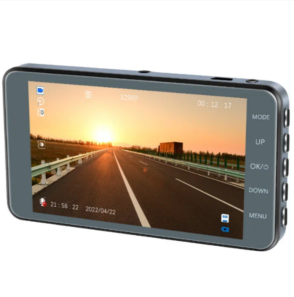 Видеорегистратор с экраном 4"HD +камера зад.вида CARDVR A48L