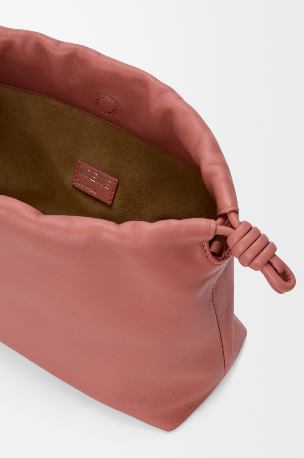 Loewe Сумка Flamenco среднего размера из мягкой кожи ягненка наппа, красноватый