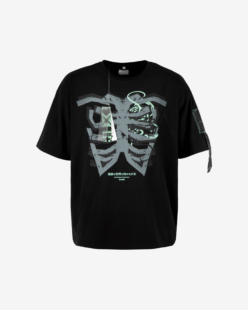 Футболка HEARTZ 1901 Черная