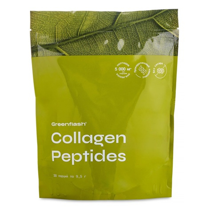 Greenflash Collagen Peptides Коллаген пептидный, 30 порций, дойпак, вкус зеленый чай