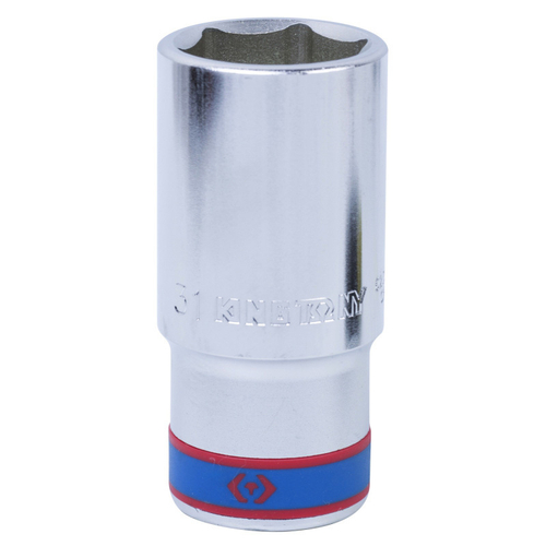 KING TONY (623531M) Головка торцевая глубокая шестигранная 3/4", 31 мм