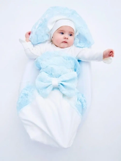 Плед для новорожденных конверт летний