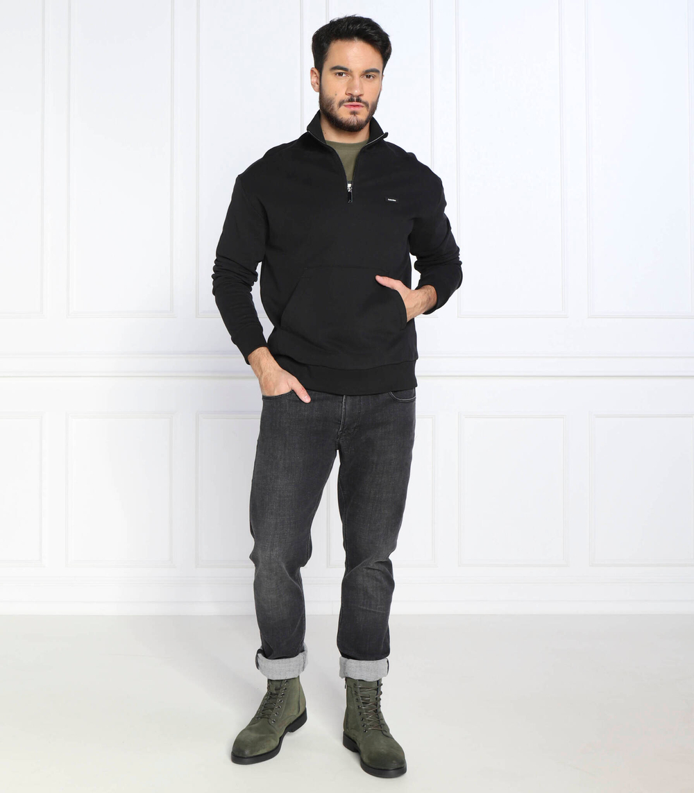 Худи QUARTER ZIP Calvin Klein - черный(K10K110627)