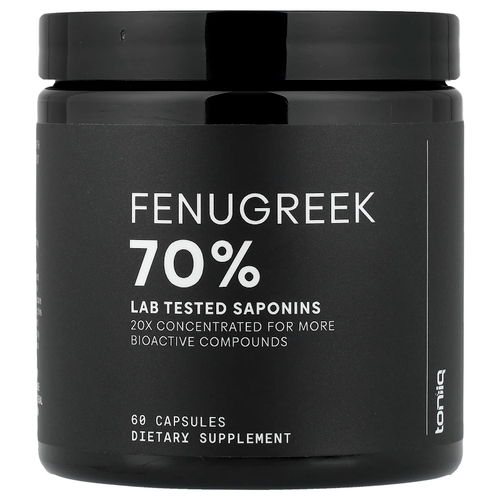 Toniiq, пажитник 70%, 60 капсул