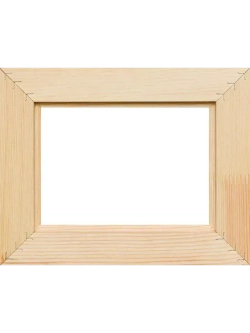 Деревянная рама 15x20 для картин на подрамнике сеч. 40x18