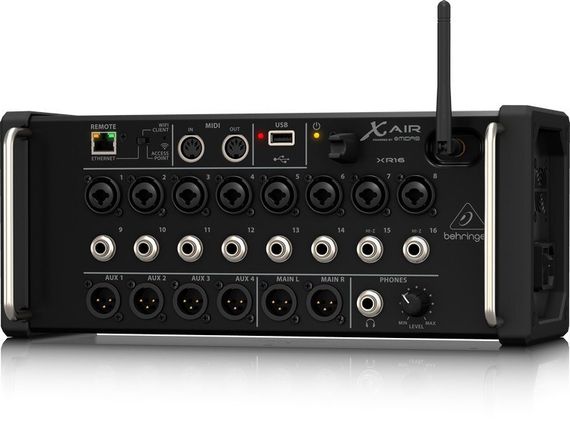 Behringer XR16 - цифровой рэковый микшерный пульт