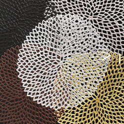 Салфетка подстановочная 36х39 Chilewiсh Pressed dahlia Gunmetal США вид