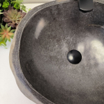 Раковина из речного камня RS-63326 (52*43*15) 0122