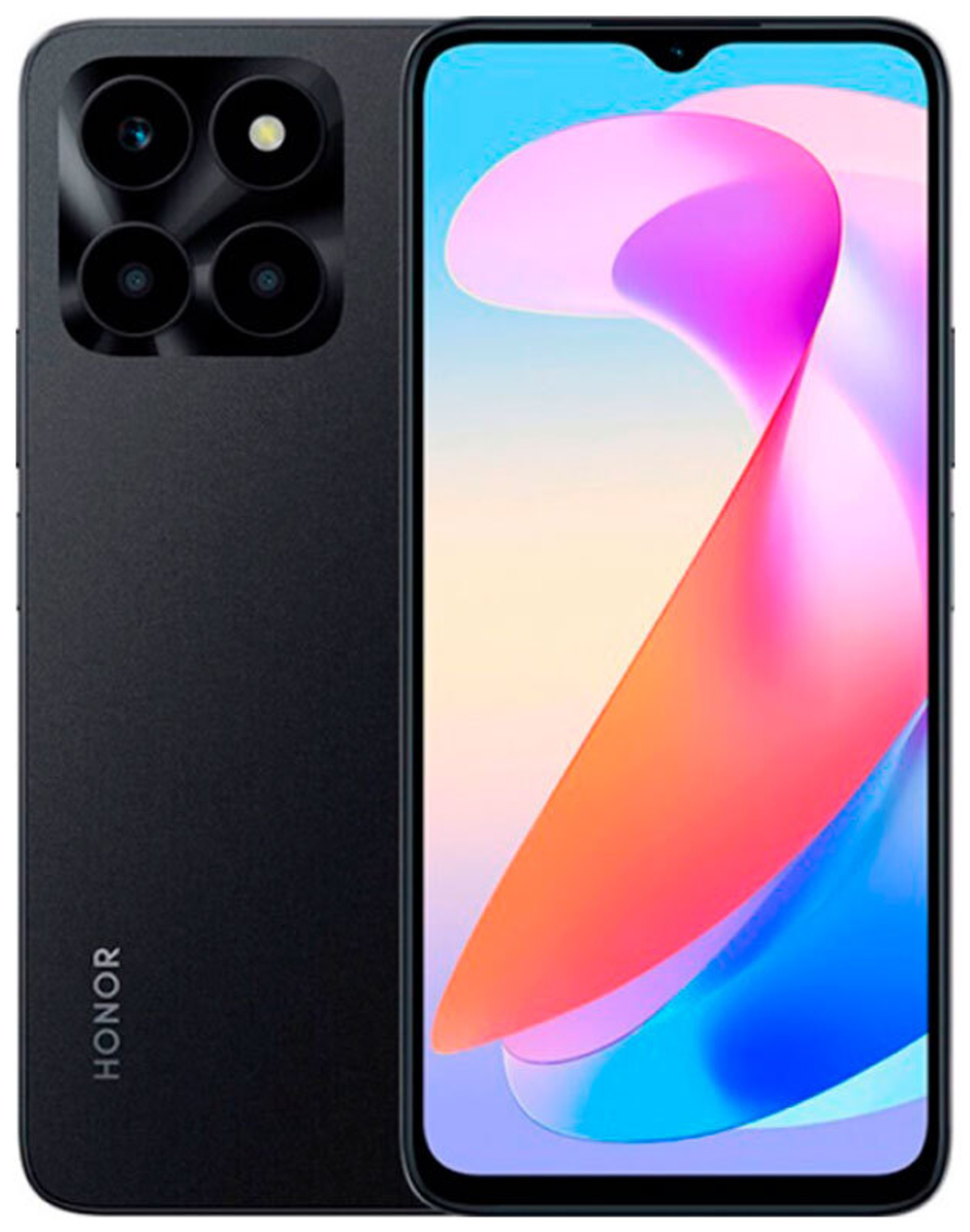 Смартфон Honor X6a 4/128GB Midnight Black