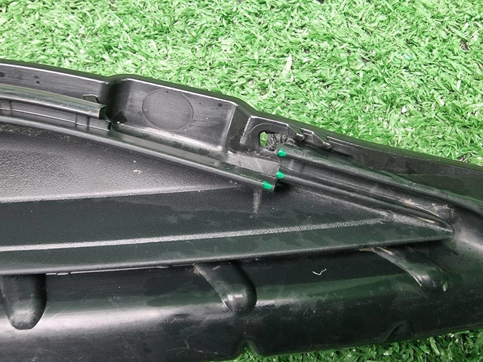 Накладка переднего бампера Audi Q7 2 15-19 S-line