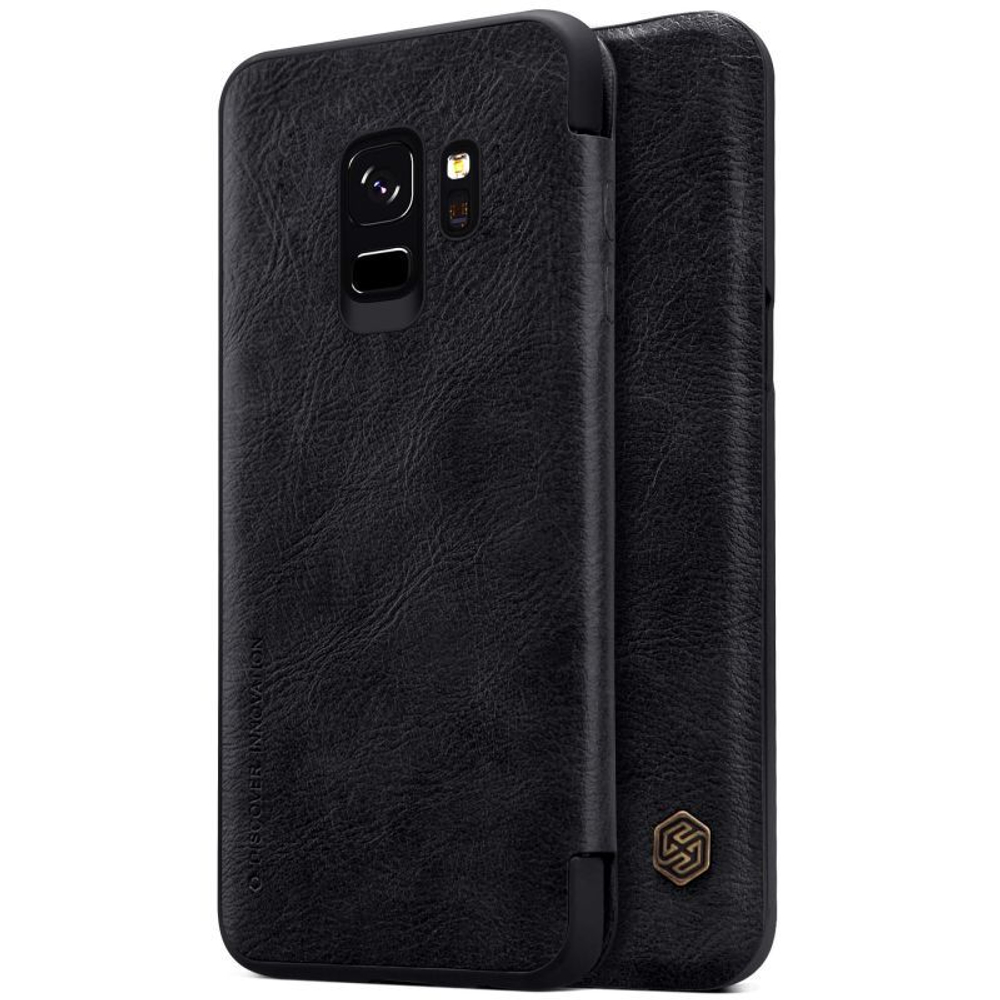 Кожаный чехол-книжка Nillkin Leather Qin для Samsung Galaxy S9