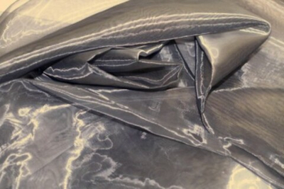 Органза шторная OSG-284SH 280см черно-золотой