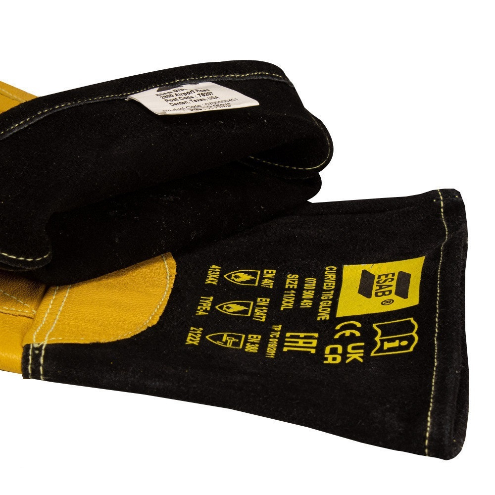 Перчатки сварочные ESAB Curved Tig XXL