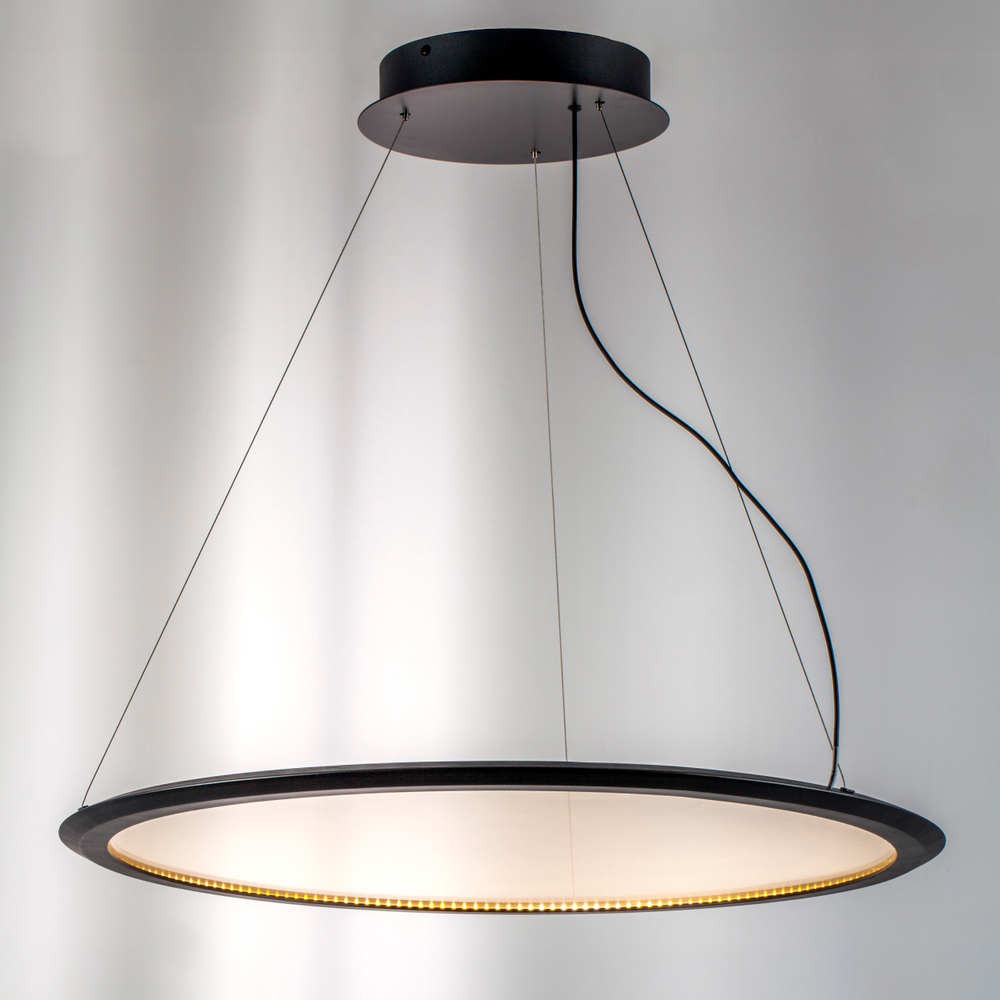 736367 Люстра ROTONDA 30W LED 2059LM 130G ЧЕРНЫЙ 3000K